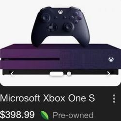 Exclusive Purple Fortnite Xbox( No Fortnite Gift Card)