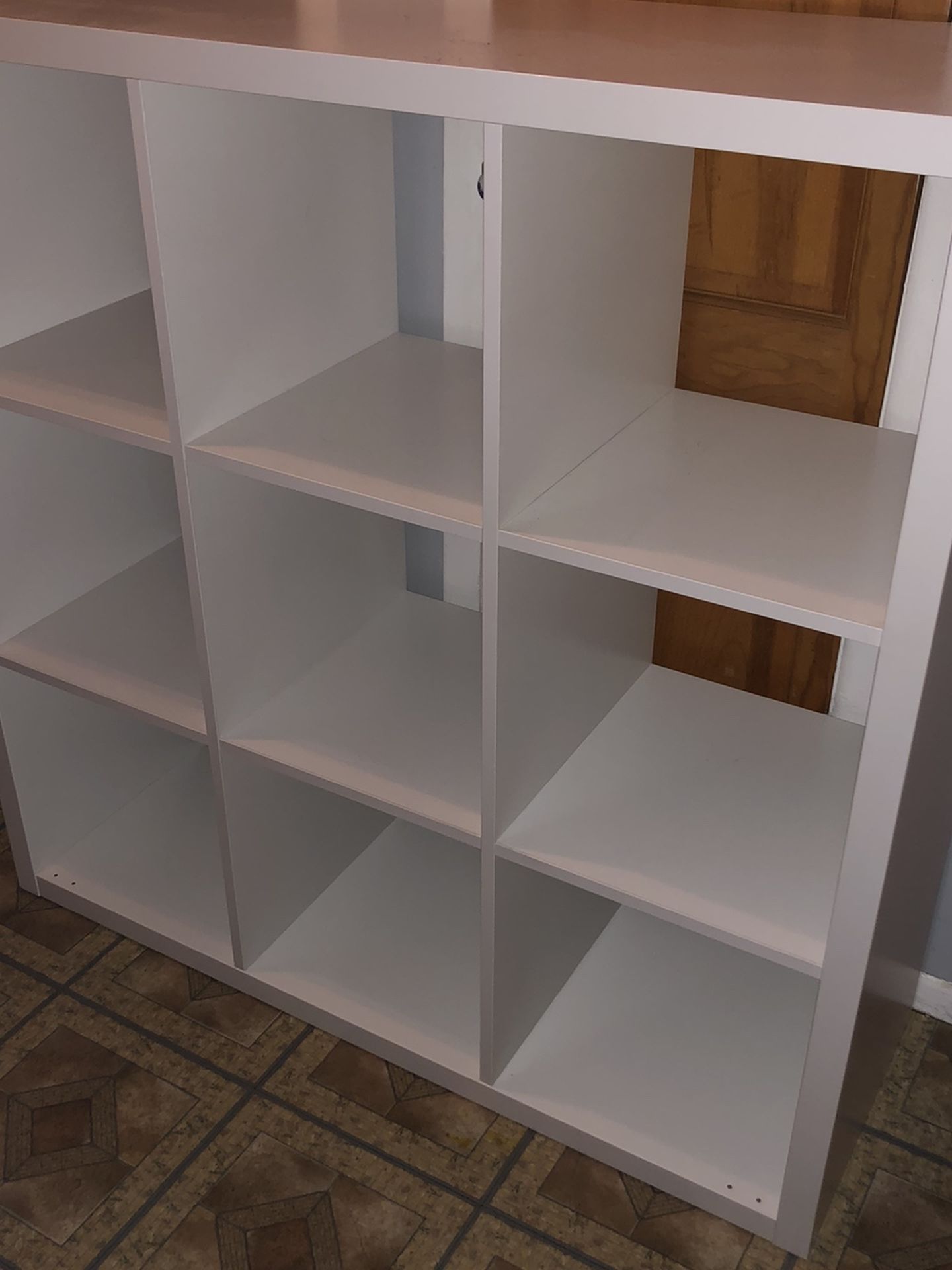 White Shelf Unit