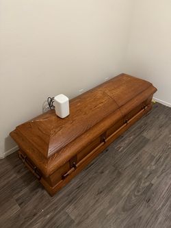 Real coffin
