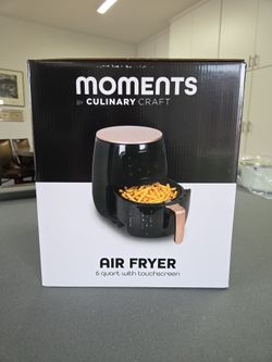 Moments by Culinary Craft 6 Qt Air Fryer