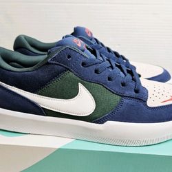 Nike SB Force 58 Navy Noble Green CZ2959-402 man's Size 11