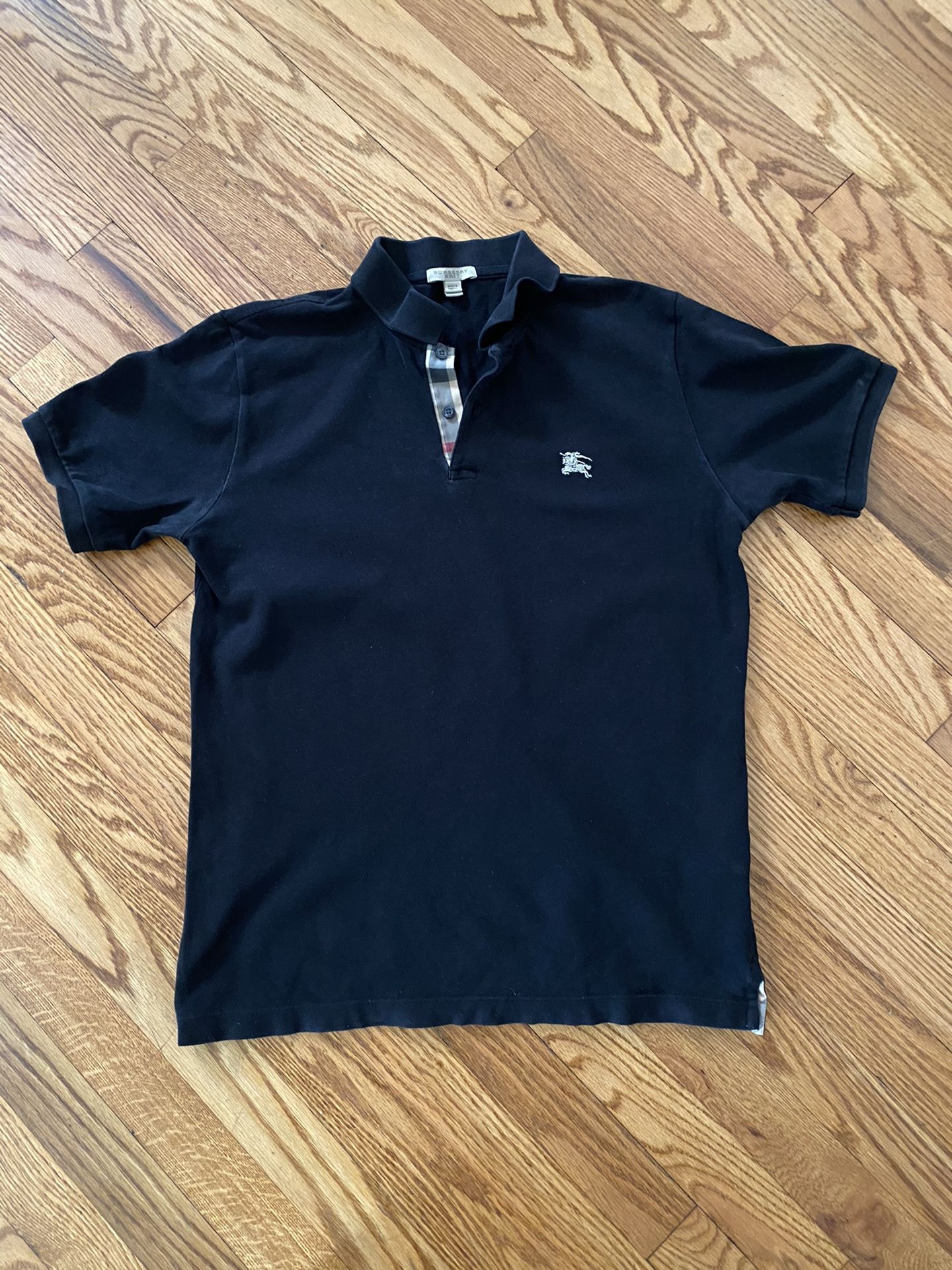 MENS BLACK BURBERRY SHIRT