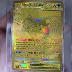Pokemon Mega Greninja ex - 122/086 - ME04: Chaos Rising 