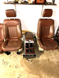 2012 KING RANCH INTERIOR