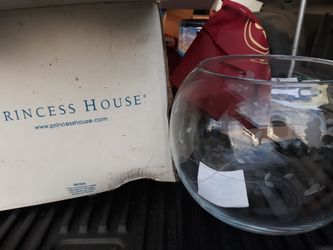 Big crystal bowl by princess house