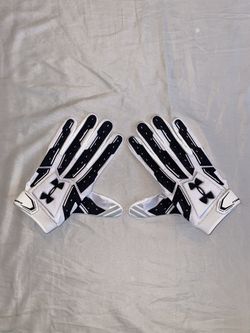 RARE! San Francisco 49ers Team Issued Under Armour Football Gloves - Size 3XL