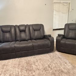 Reclining Sofa And Chair 