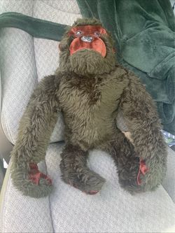 Vintage 1970s firm plush Monkey/Ape/Gorilla