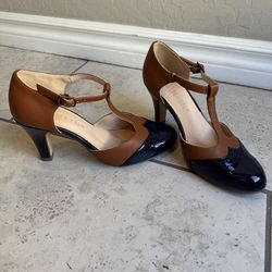 Vintage T strap heels