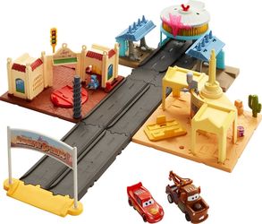 Mattel Disney and Pixar Cars on the Road Playset Radiator Springs