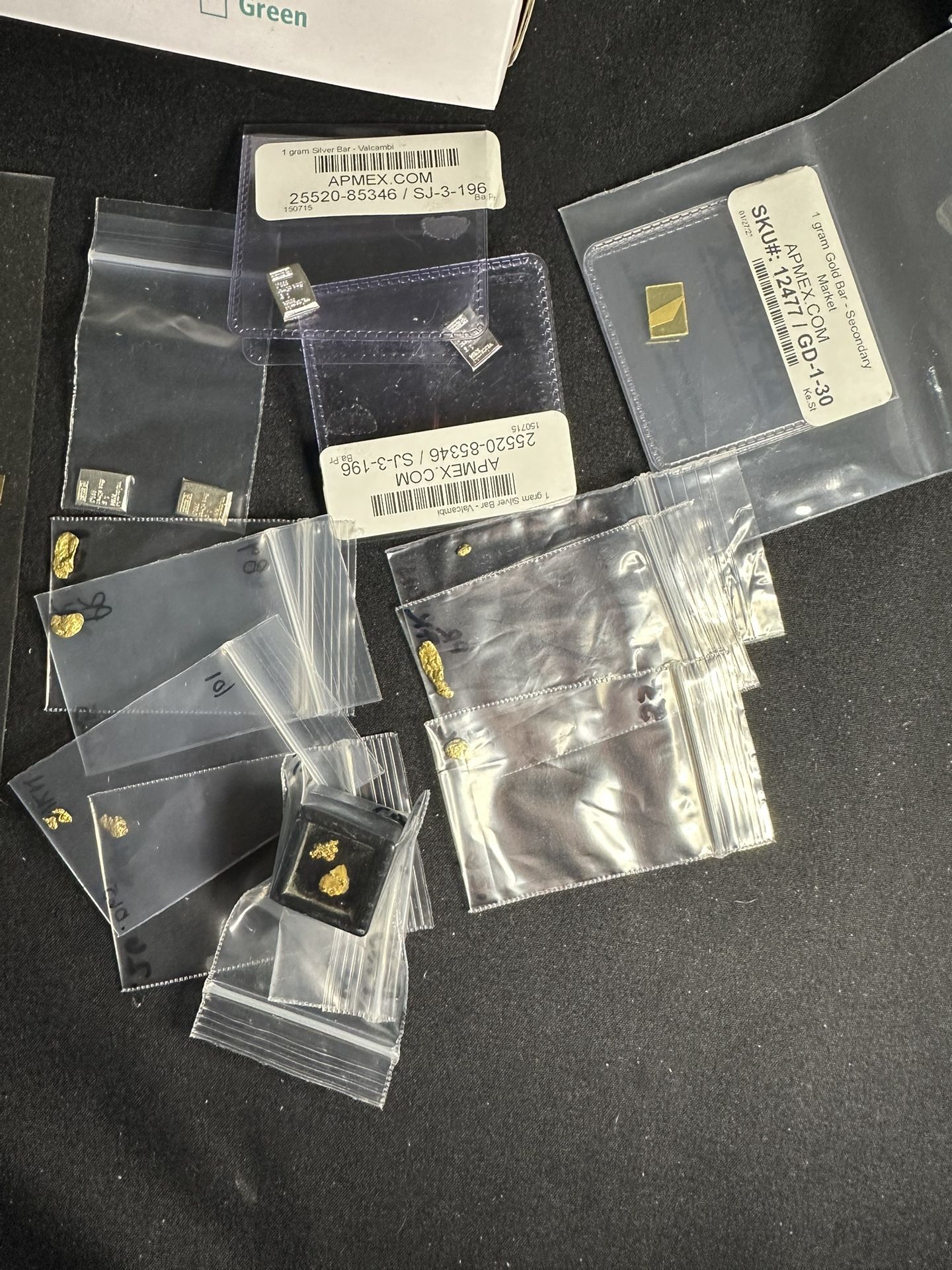 Raw Gold/Raw Silver Gold Backs Diamond .5 Ct Amethyst