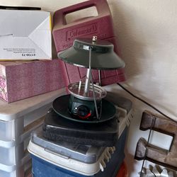 Coleman Propane Lantern With Case