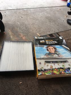 Brand new cabin OEM air filter , in box