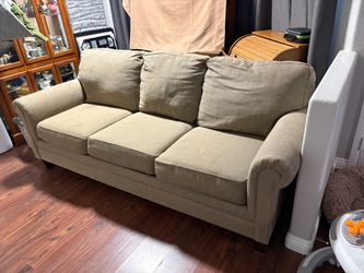 3-Seat Sofa with Rolled Arms
