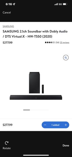 Samsung Sound Bar