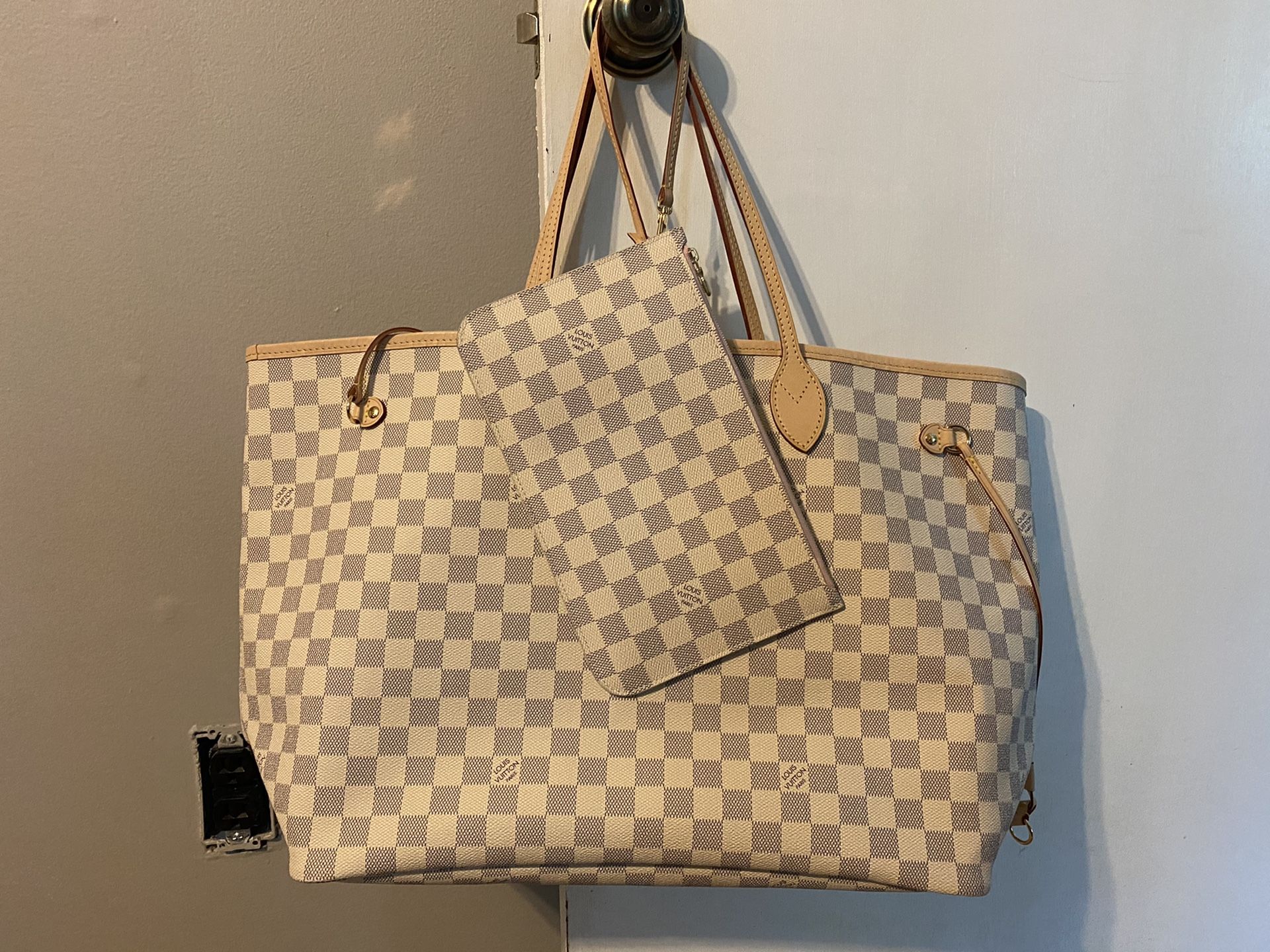 Louis Vuitton damier azur GM