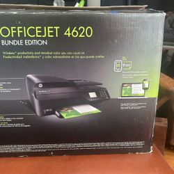 (NEW - Open Box) HP Office Jet 4620 BUNDLE EDITION AIO Print, Fax, Copy, Scan Inkjet Printer