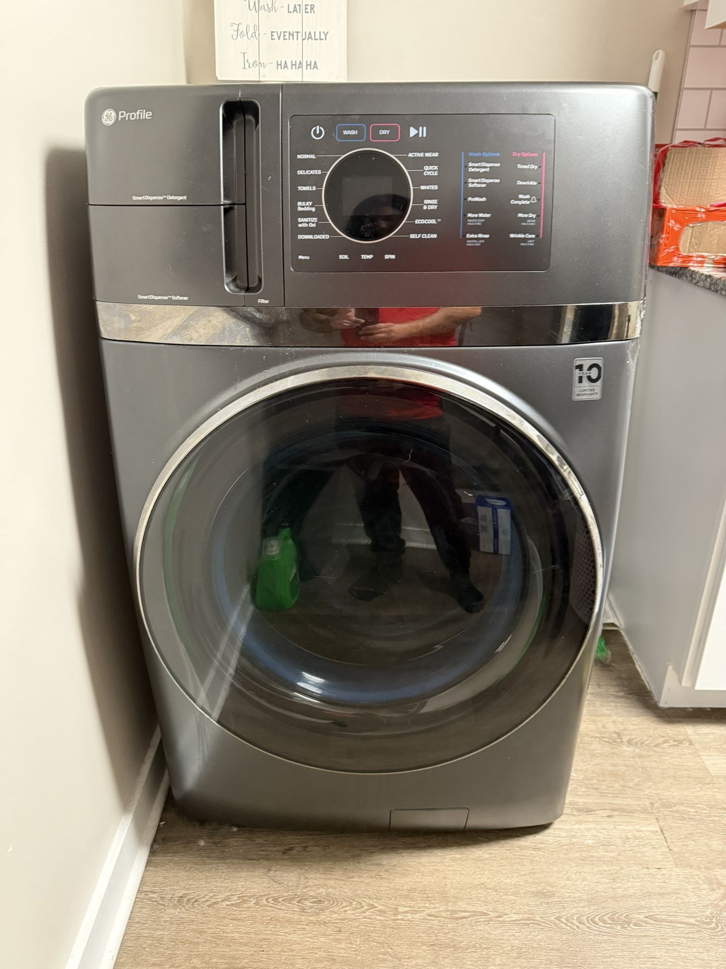 GE WASHER DRYER COMBO
