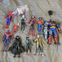 Marvel Legends Spider Man Lot 