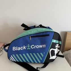 Black Crown Padel Raquet Bag