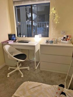 Dresser and desk