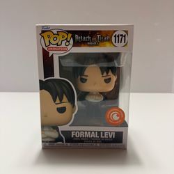 2022 Vaulted Funko Pop Formal Levi #1171 Crunchyroll Store Exclusive