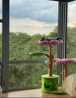 KBS Pets pink cat tree
