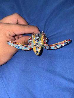 Mosaic Sea Turtle Figurine
