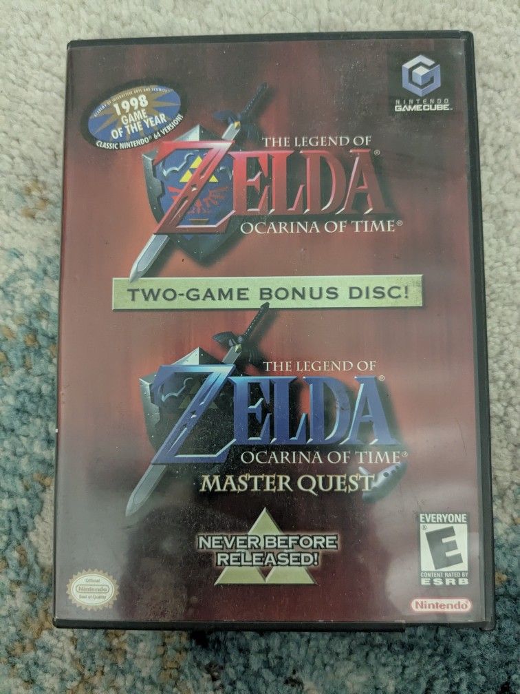 The Legend Of Zelda Ocarina Of Time & Master Quest, GameCube