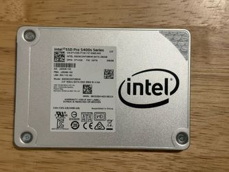Intel SSD HD Hard Drive 256gb $25