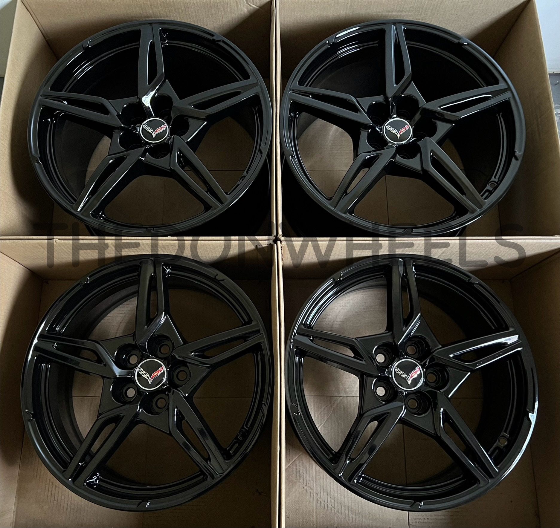2023 Corvette C8 Stingray Wheels OEM Rims