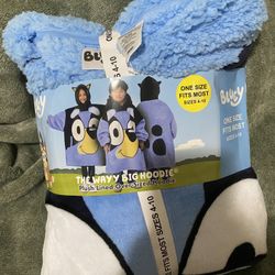 Big Hoodie Spiderman & Blue