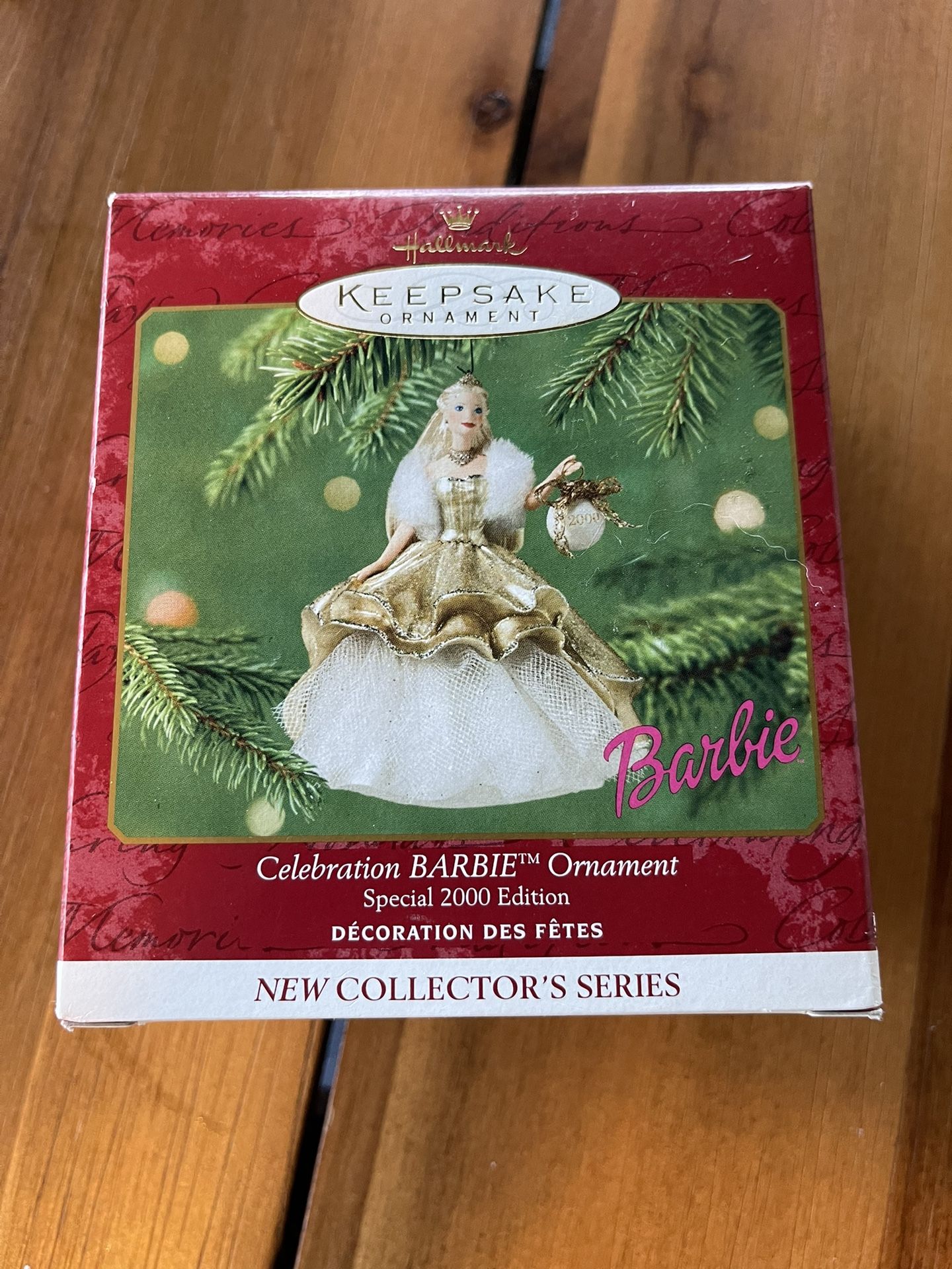 Celebration Barbie Ornament 2000