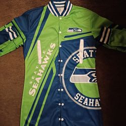 Seattle Seahawks Large Size Trench Sport Jackets