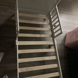 Toddler Frame Bed With Mattress Included