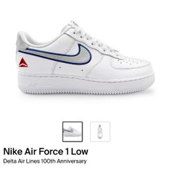 Nike AF1 Delta Air Lines 100th Anniversary 