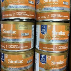 Similac Total Care 360 Sensitive 7oz Cans Sell Or Trade For Enfamil 12oz Cans 