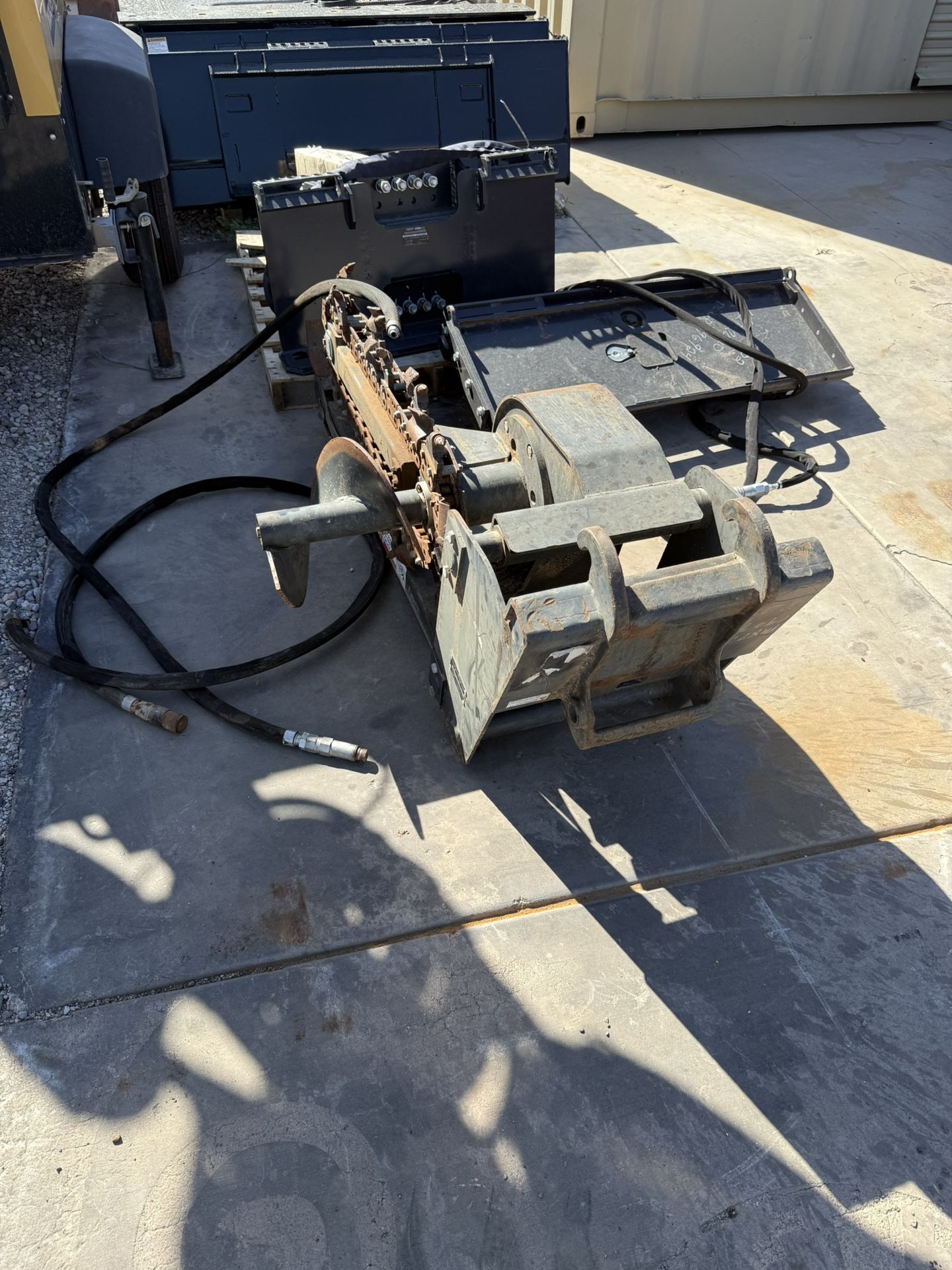 Bobcat Mx 112 Trencher For Mini Excavator