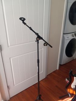 Microphone stands, good quality good condition