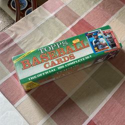 1990 Topps baseball complete set with Griffey Junior All-Star rookie card
