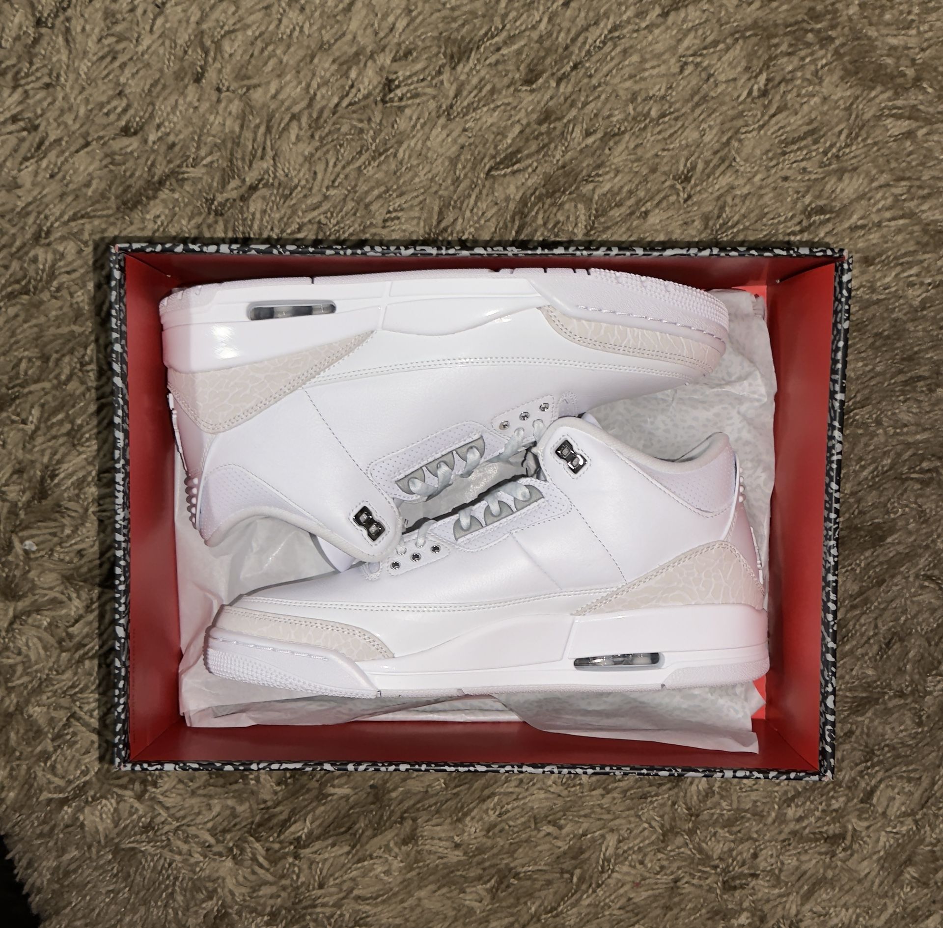 Jordan 3 Retro Pure Money Size 10.5 Men New 