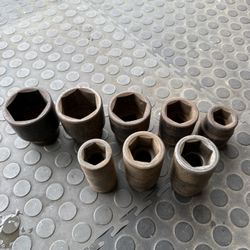 Large 3/4” Drive 1” Drive NAPA Impact Sockets