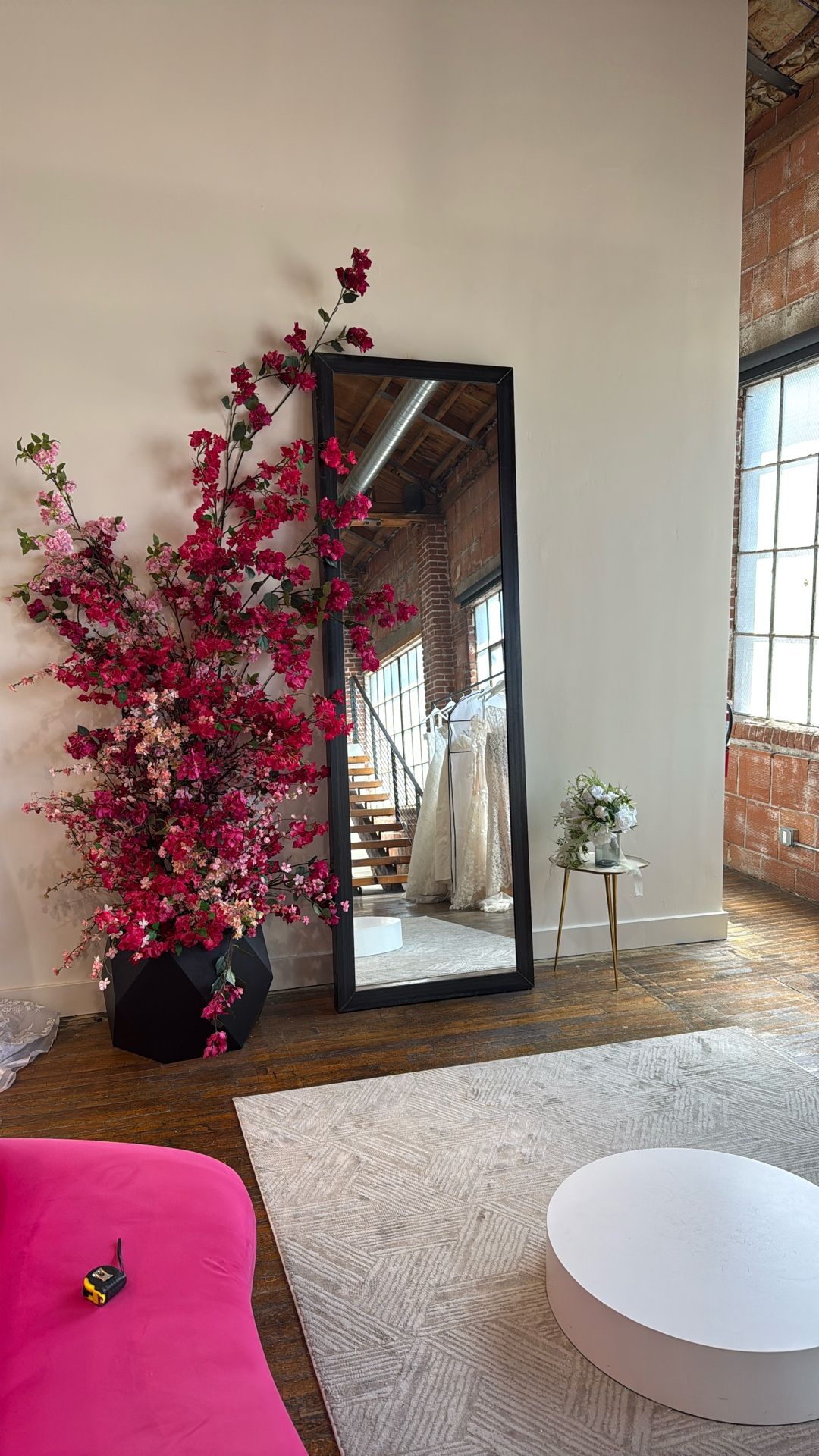 Custom Steel Framed Mirror