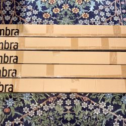 Adjustable Single Curtain Rod, Gold Finish 66-120" NEW 