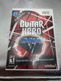 Guitar Hero Van Halen Nintendo Wii 2009 Game Complete With Manual CIB C.I.B.