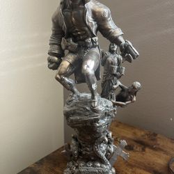 Mindzeye Studios  Hellboy Bronze statue (Rare) Nt. Sideshow/bowen/custom