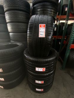 Pirelli set used tires 315/35/21
