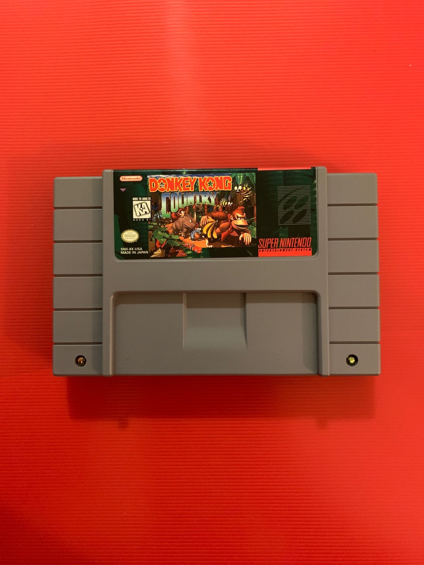 Donkey Kong Country Super Nintendo (untested)