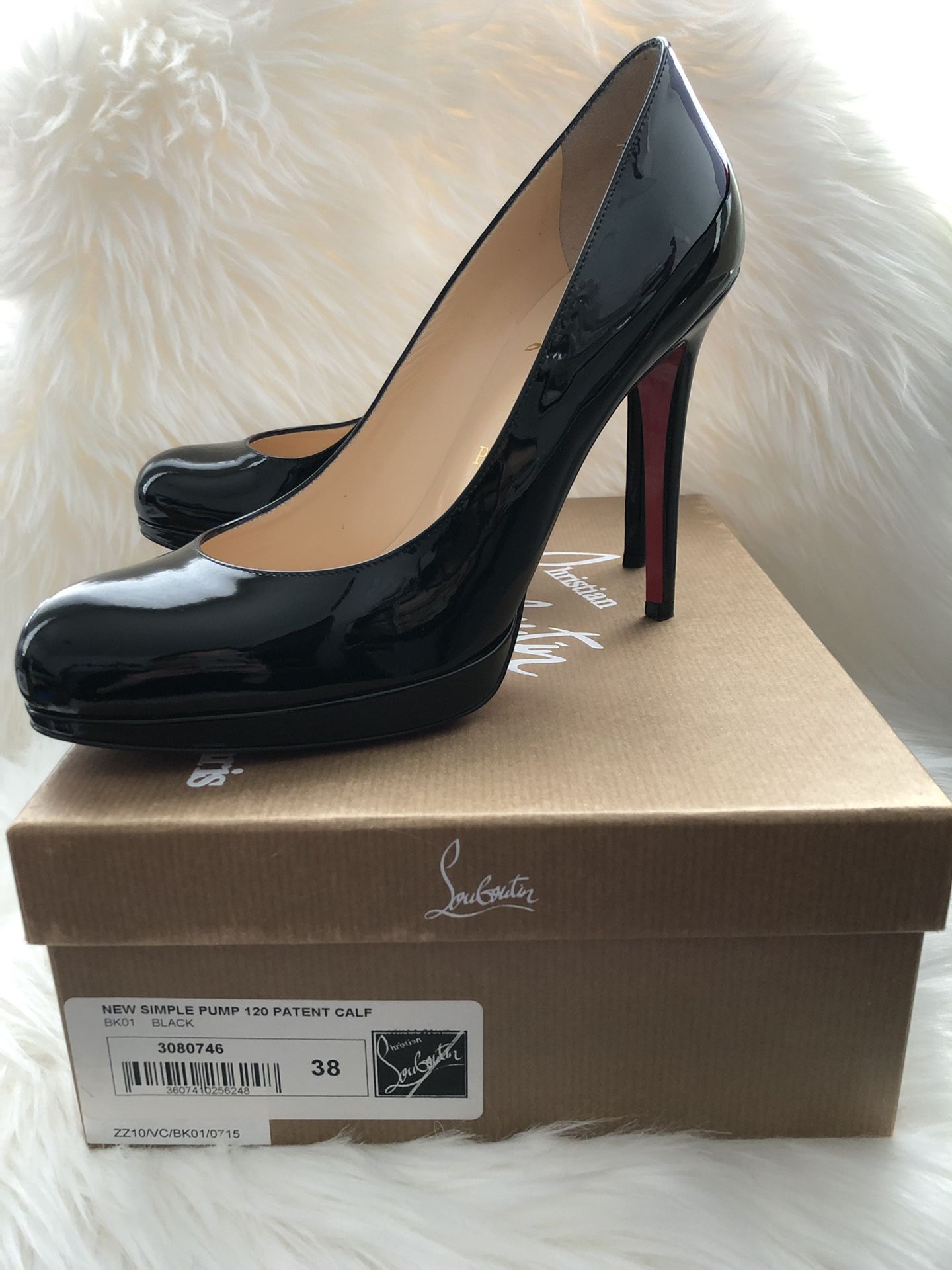 Christian Louboutin New Simple 120mm Pumps Size 38 (US 8)