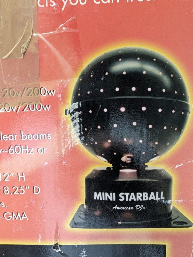 American DJ Mini Starball **needs new lamp**